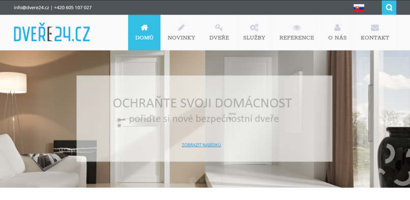 Spustili jsme nový web dvere24.cz