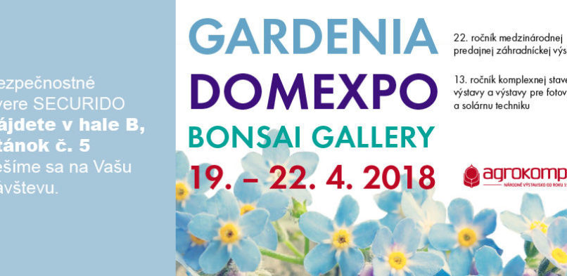 Přijďte na výstavu DOMEXPO v Nitře (SK)