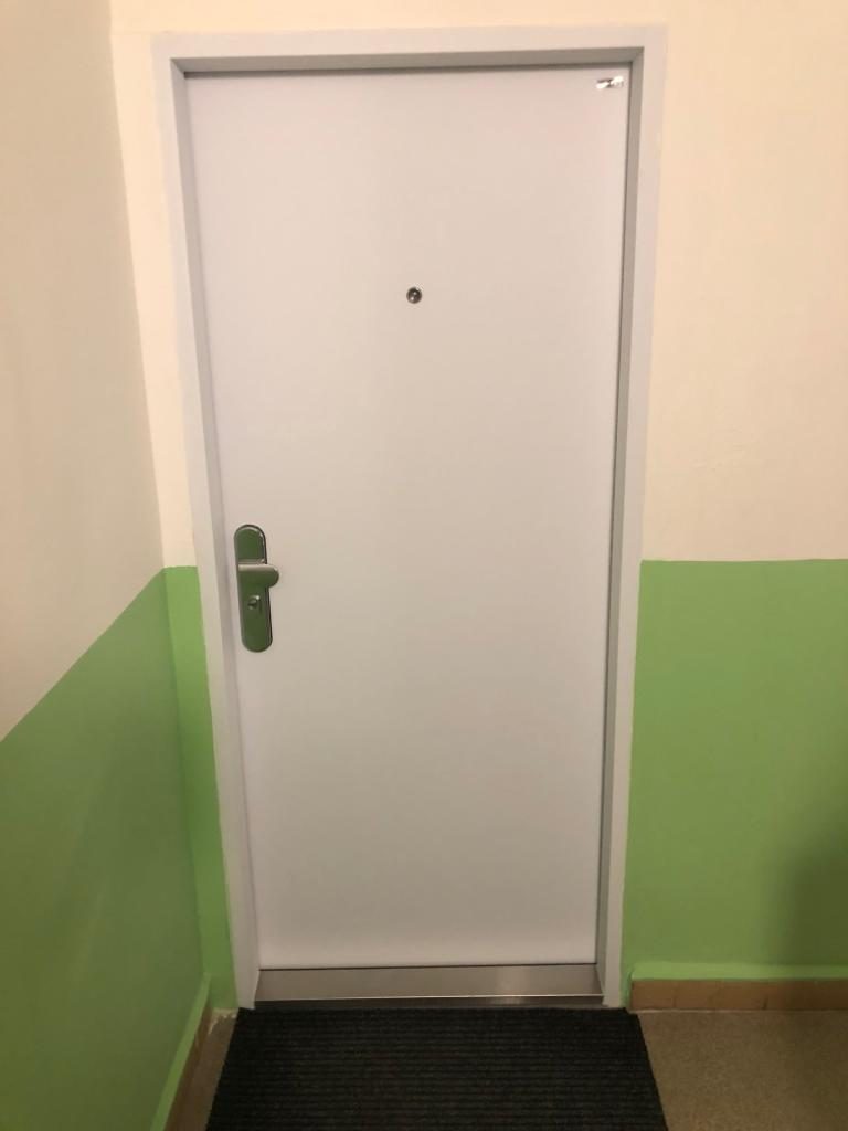 Bezpečnostní dveře v panelovém domě